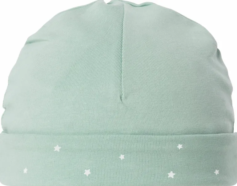 muts_dani__reversible__gr_3.webp Noppies Mutsen | Basics<Muts Dani - Reversible - Grey Mint