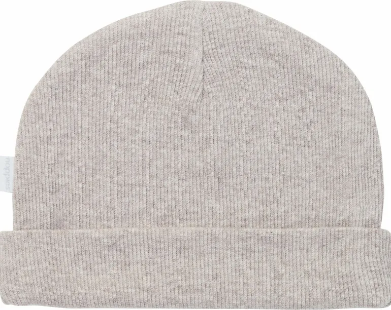 muts_nevel__taupe_melange_1.webp Noppies Mutsen | Basics<Muts Nevel - Taupe Melange