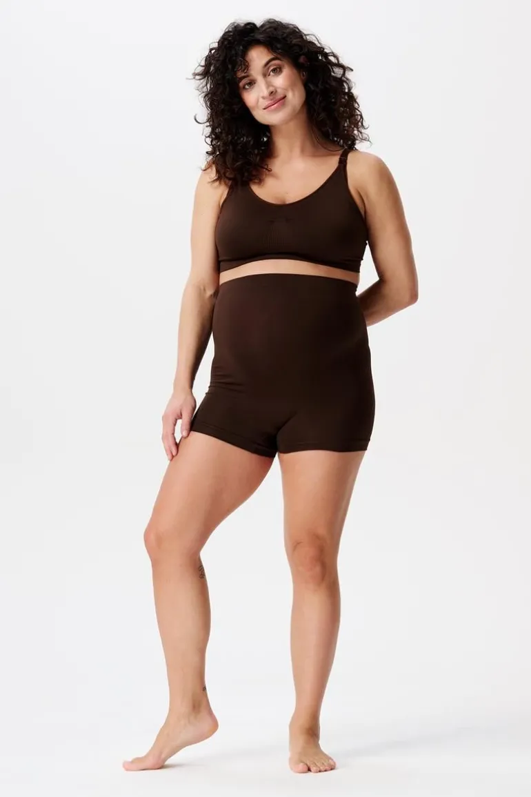 naadloze_short_lai_sensil_0-2.webp Noppies Shorts<Naadloze Short Lai Sensil® Breeze - Coffee Bean