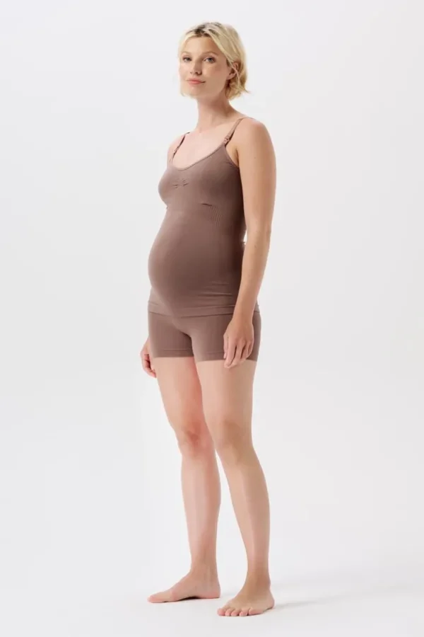 Noppies Shorts<Naadloze Short Lai Sensil® Breeze - Deep Taupe
