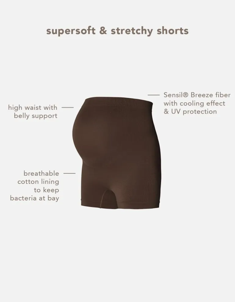 naadloze_short_lai_sensil_6-2.webp Noppies Shorts<Naadloze Short Lai Sensil® Breeze - Coffee Bean