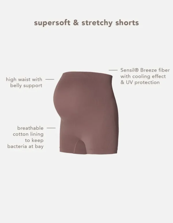 Noppies Shorts<Naadloze Short Lai Sensil® Breeze - Deep Taupe