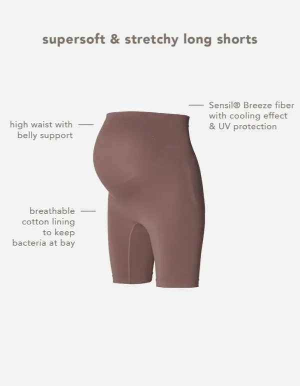 Noppies Shorts<Naadloze Short Niru Sensil® Breeze - Deep Taupe