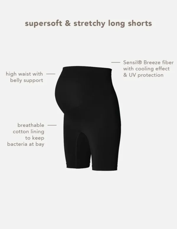 Noppies Shorts<Naadloze Short Niru Sensil® Breeze - Black