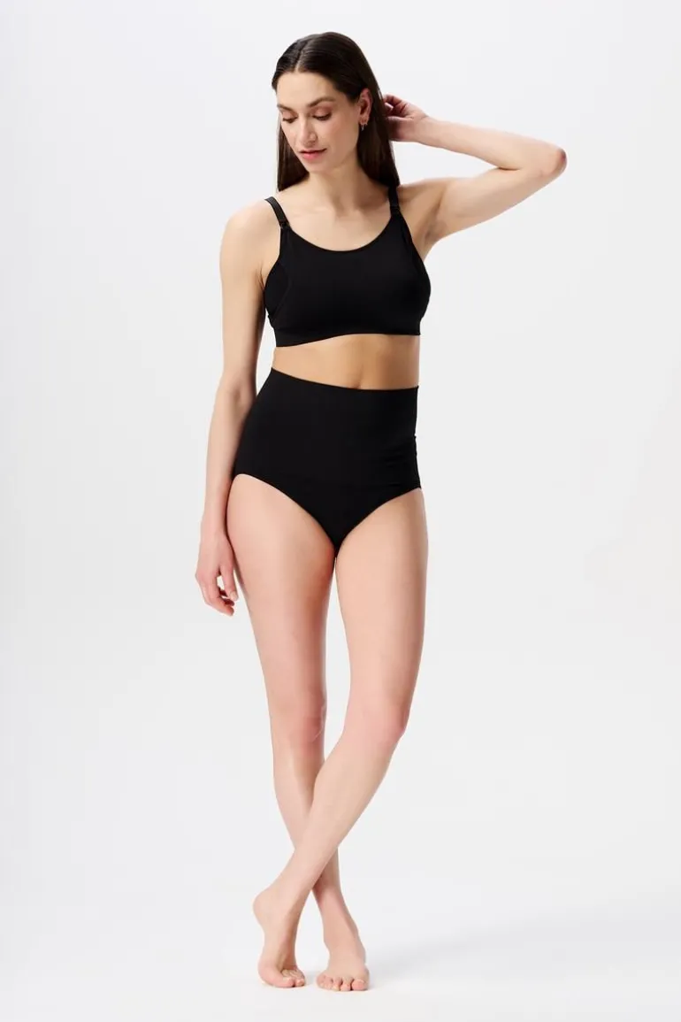 naadloze_slip_lee_post_pa_0.webp Noppies Ondergoed<Naadloze Slip Lee Post Partum Sensil® Breeze - Black