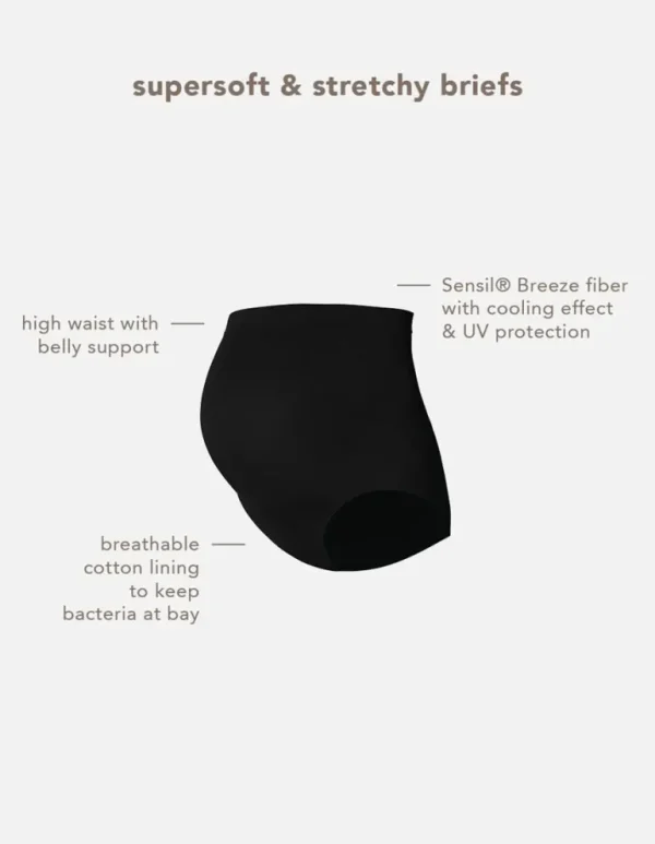 Noppies Ondergoed<Naadloze Slip Nisa Sensil® Breeze - Black