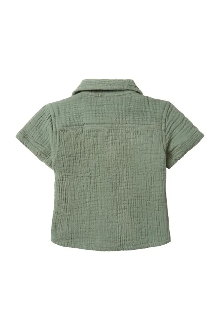 overhemd_ballville__agave_1.webp Noppies Shirts<Overhemd Ballville - Agave Green