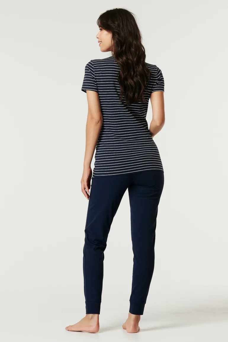 pyjama__night_blue_1.webp Noppies Ondergoed | Nachtkleding & Loungewear<Pyjama - Night Blue