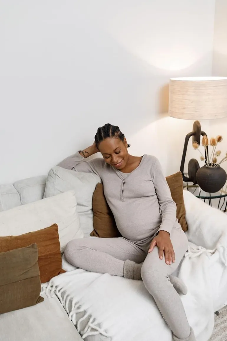 pyjamabroek_gabri__taupe__14.webp Noppies Ondergoed | Nachtkleding & Loungewear<Pyjamabroek Gabri - Taupe Melange