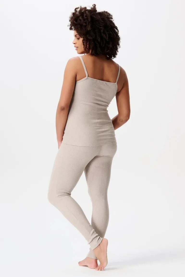 pyjamabroek_gabri__taupe__9.webp Noppies Ondergoed | Nachtkleding & Loungewear<Pyjamabroek Gabri - Taupe Melange