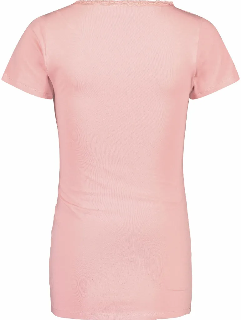 pyjamashirt_met_voedingsf_11.webp Noppies Nachtkleding & Loungewear | Ondergoed<Pyjamashirt Met Voedingsfunctie Floor - Silver Pink