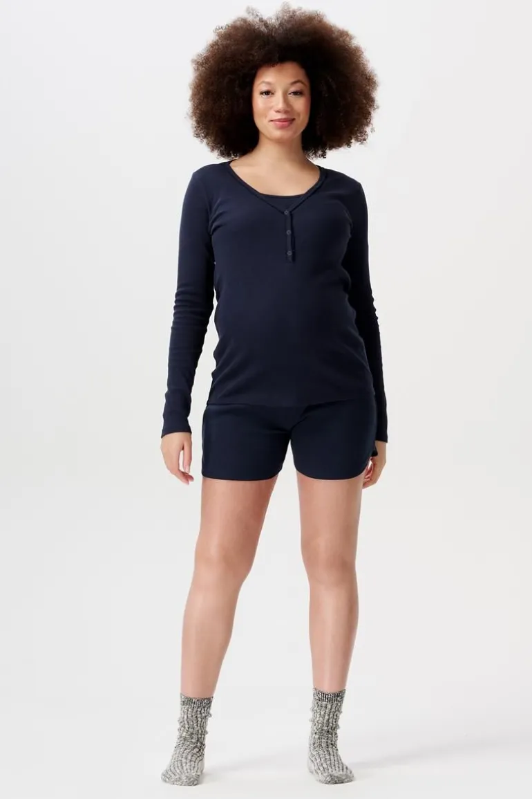 pyjamashort_jada__night_7.webp Noppies Ondergoed | Nachtkleding & Loungewear<Pyjamashort Jada - Night