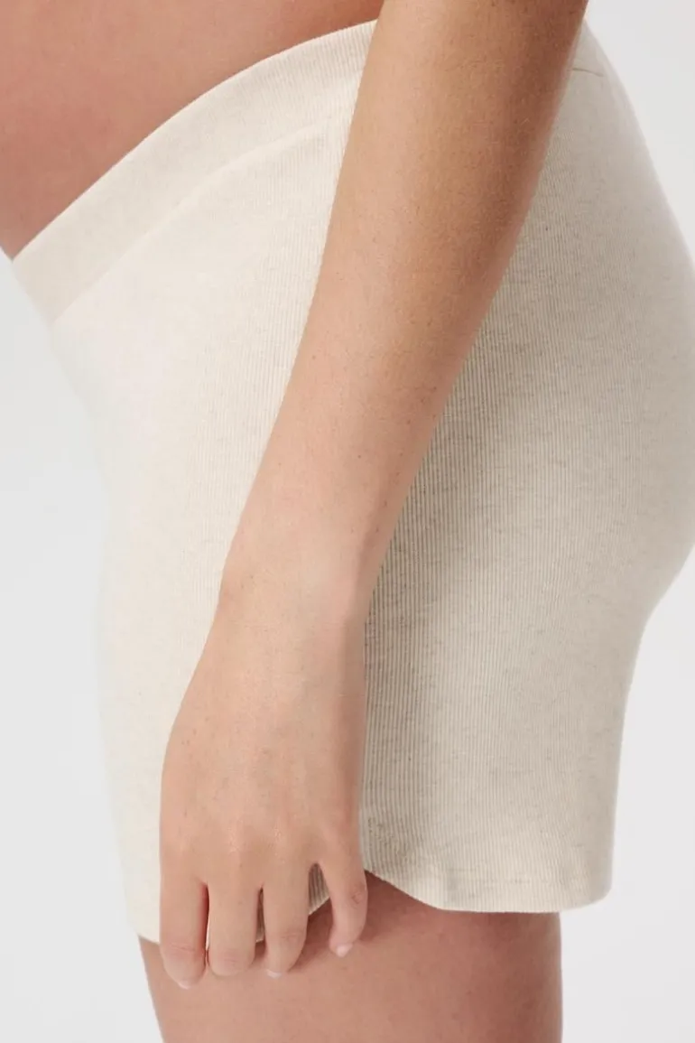 pyjamashort_jada__oatmeal_6.webp Noppies Ondergoed | Nachtkleding & Loungewear<Pyjamashort Jada - Oatmeal