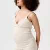 Noppies Nachtkleding & Loungewear | Ondergoed<Pyjamatop Met Voedingsfunctie Maja - Oatmeal