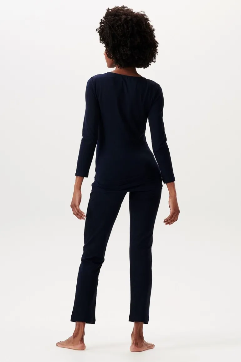 pyjamatop_met_voedingsfun_1-12.webp Noppies Nachtkleding & Loungewear | Ondergoed<Pyjamatop Met Voedingsfunctie Demi - Night Sky