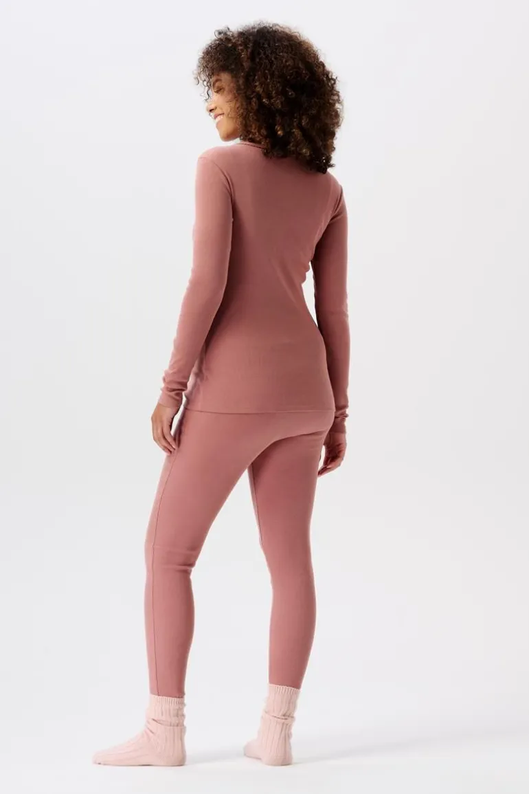 pyjamatop_met_voedingsfun_1-4.webp Noppies Nachtkleding & Loungewear | Ondergoed<Pyjamatop Met Voedingsfunctie Amala - Burlwood