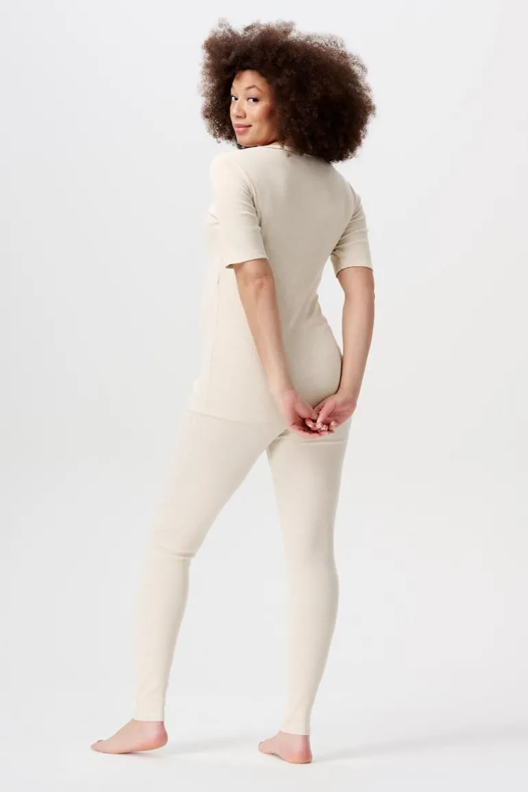 pyjamatop_met_voedingsfun_10-1.webp Noppies Nachtkleding & Loungewear | Ondergoed<Pyjamatop Met Voedingsfunctie Renate - Oatmeal