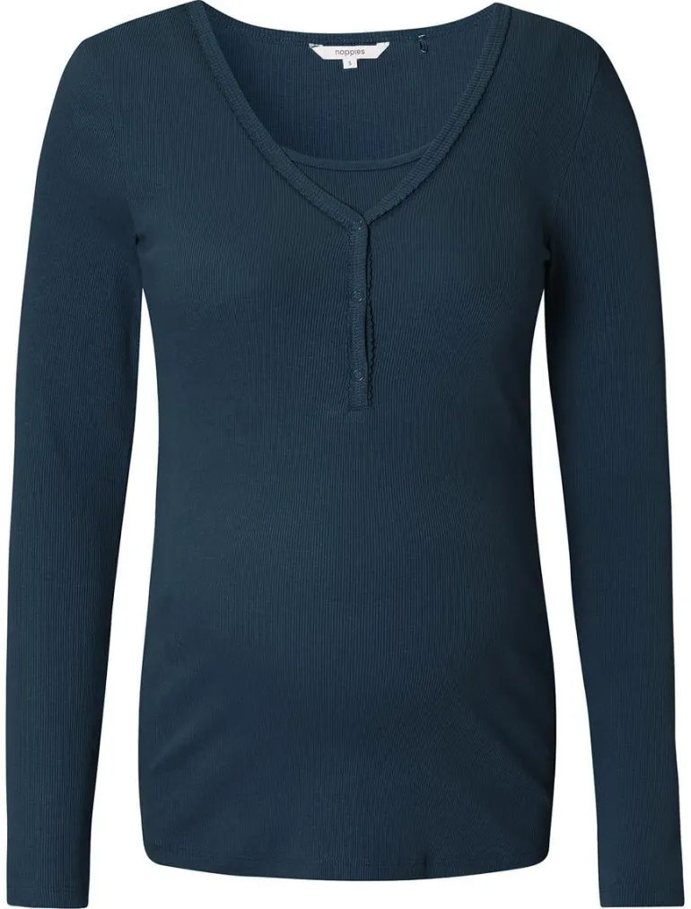 pyjamatop_met_voedingsfun_2-3.webp Noppies Nachtkleding & Loungewear | Ondergoed<Pyjamatop Met Voedingsfunctie Amala - Night