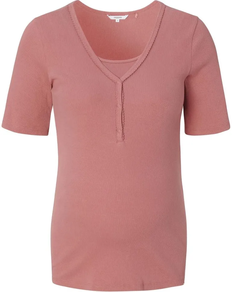 pyjamatop_met_voedingsfun_2-6.webp Noppies Nachtkleding & Loungewear | Ondergoed<Pyjamatop Met Voedingsfunctie Renate - Burlwood