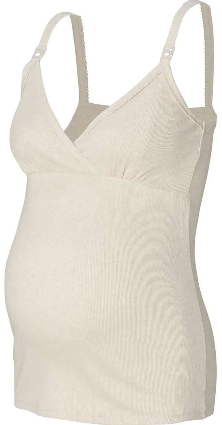 pyjamatop_met_voedingsfun_4-2.webp Noppies Nachtkleding & Loungewear | Ondergoed<Pyjamatop Met Voedingsfunctie Maja - Oatmeal