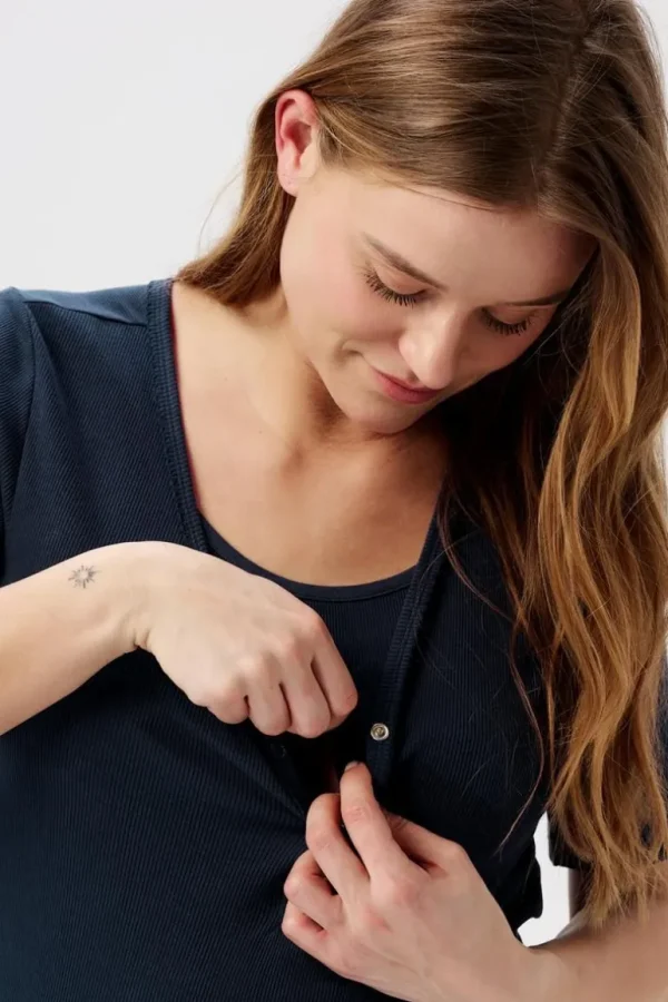 Noppies Nachtkleding & Loungewear | Ondergoed<Pyjamatop Met Voedingsfunctie Renate - Night