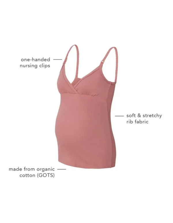 Noppies Nachtkleding & Loungewear | Ondergoed<Pyjamatop Met Voedingsfunctie Maja - Burlwood