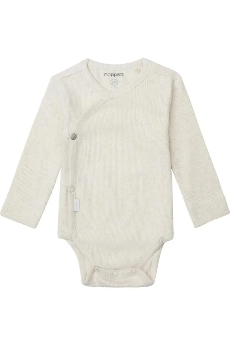 romper_nino__oatmeal_0.webp Noppies Basics | Rompers<Romper Nino - Oatmeal