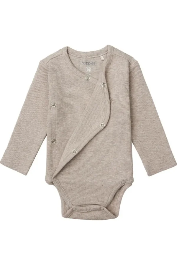 Noppies Rompers | Basics<Romper Nino - Taupe Melange