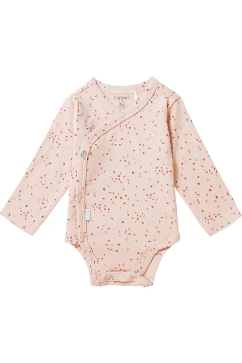 romper_norsik__rose_smoke_0.webp Noppies Rompers | Basics<Romper Norsik - Rose Smoke