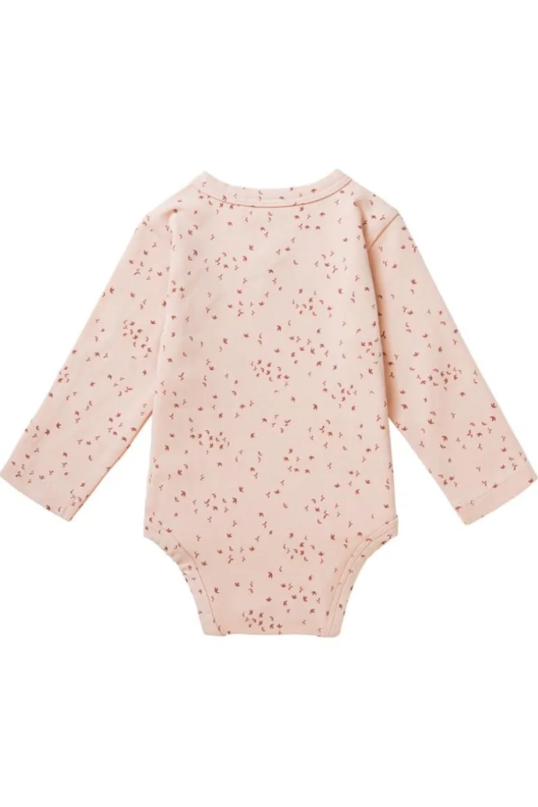 romper_norsik__rose_smoke_1.webp Noppies Rompers | Basics<Romper Norsik - Rose Smoke