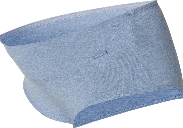 short_cotton_melange__lig_4.webp Noppies Shorts<Short Cotton Melange - Light Blue Melange