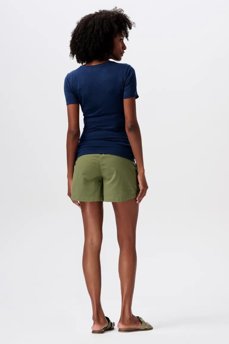 shorts__olive_green_1.webp Noppies Korte Broeken | Broeken<Shorts - Olive Green
