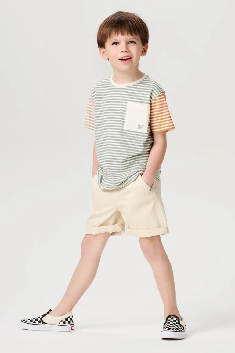shorts_denison__whisper_w_0.webp Noppies Korte Broeken | Broeken<Shorts Denison - Whisper White