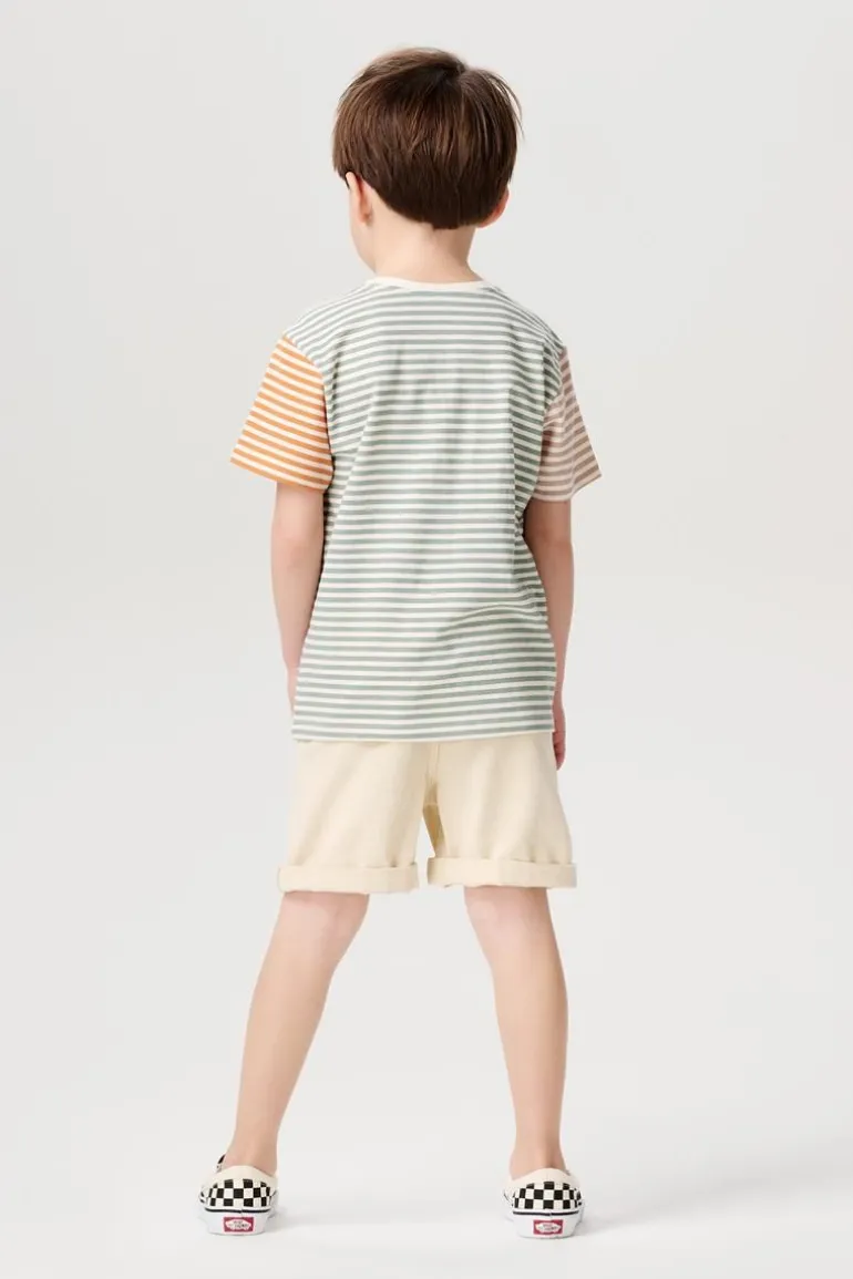 shorts_denison__whisper_w_1.webp Noppies Korte Broeken | Broeken<Shorts Denison - Whisper White