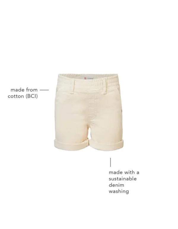 Noppies Korte Broeken | Broeken<Shorts Denison - Whisper White