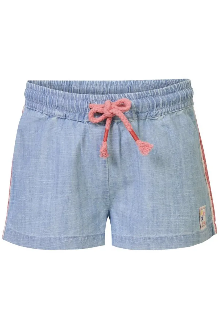 shorts_eleison__light_blu_2.webp Noppies Korte Broeken | Broeken<Shorts Eleison - Light Blue Wash