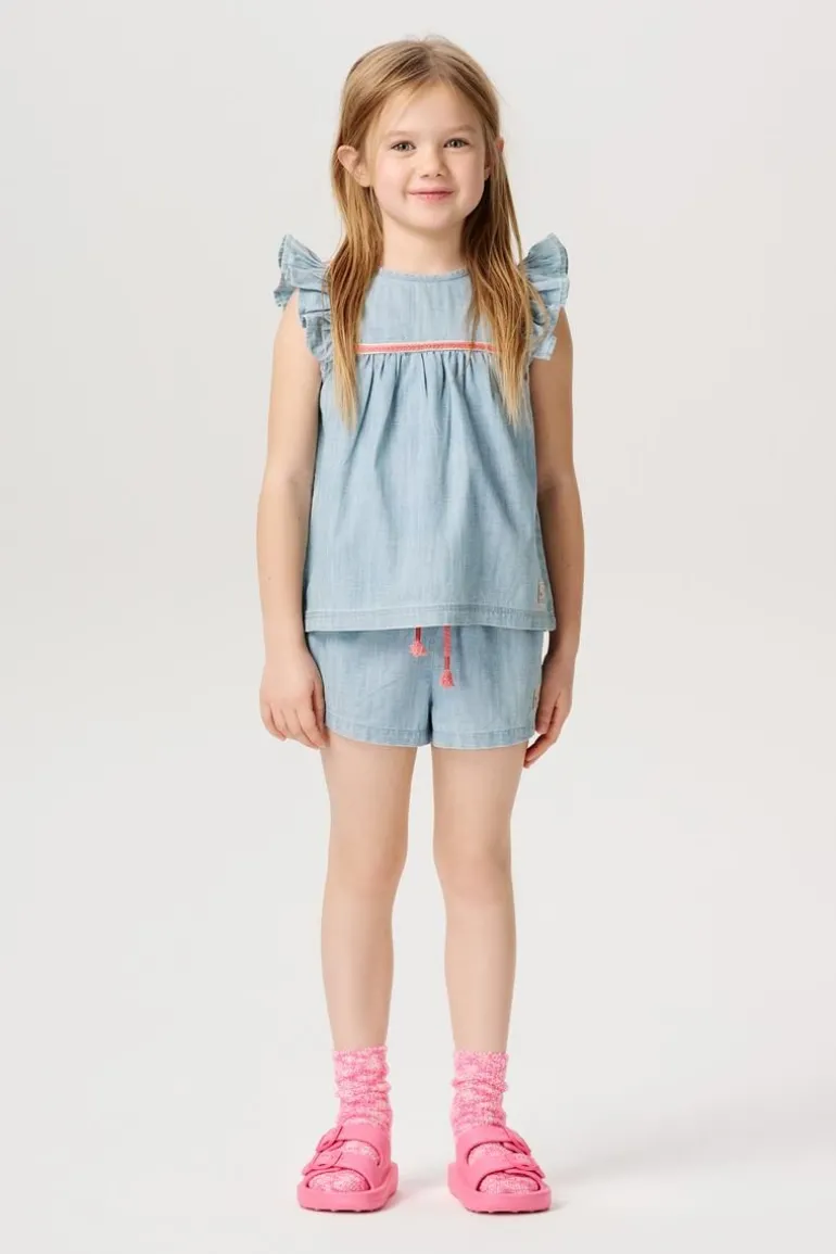 shorts_eleison__light_blu_5.webp Noppies Korte Broeken | Broeken<Shorts Eleison - Light Blue Wash
