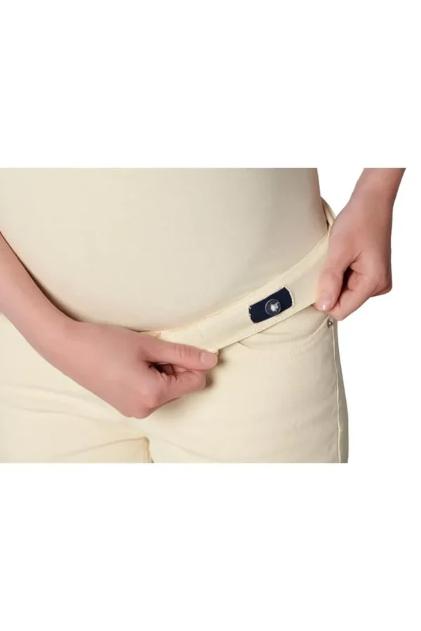 Noppies Korte Broeken | Broeken<Shorts Kaaho - Bone White