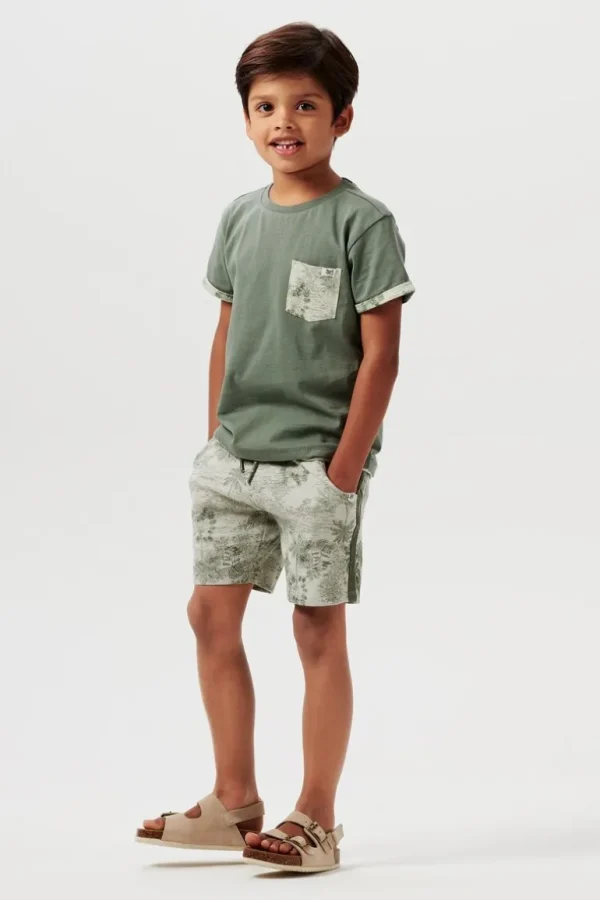 Noppies Korte Broeken | Broeken<Shorts Redington - Willow Grey