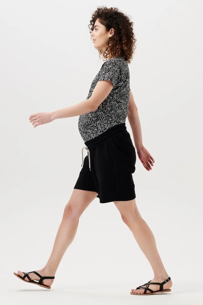 shorts_sweat__black_5.webp Noppies Korte Broeken | Broeken<Shorts Sweat - Black