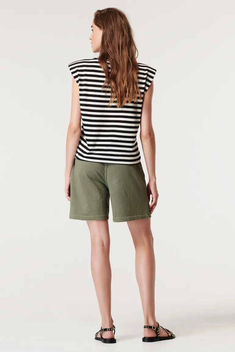 shorts_sweat__vetiver_1.webp Noppies Korte Broeken | Broeken<Shorts Sweat - Vetiver