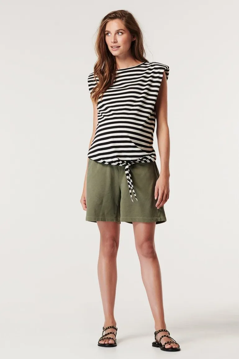 shorts_sweat__vetiver_7.webp Noppies Korte Broeken | Broeken<Shorts Sweat - Vetiver