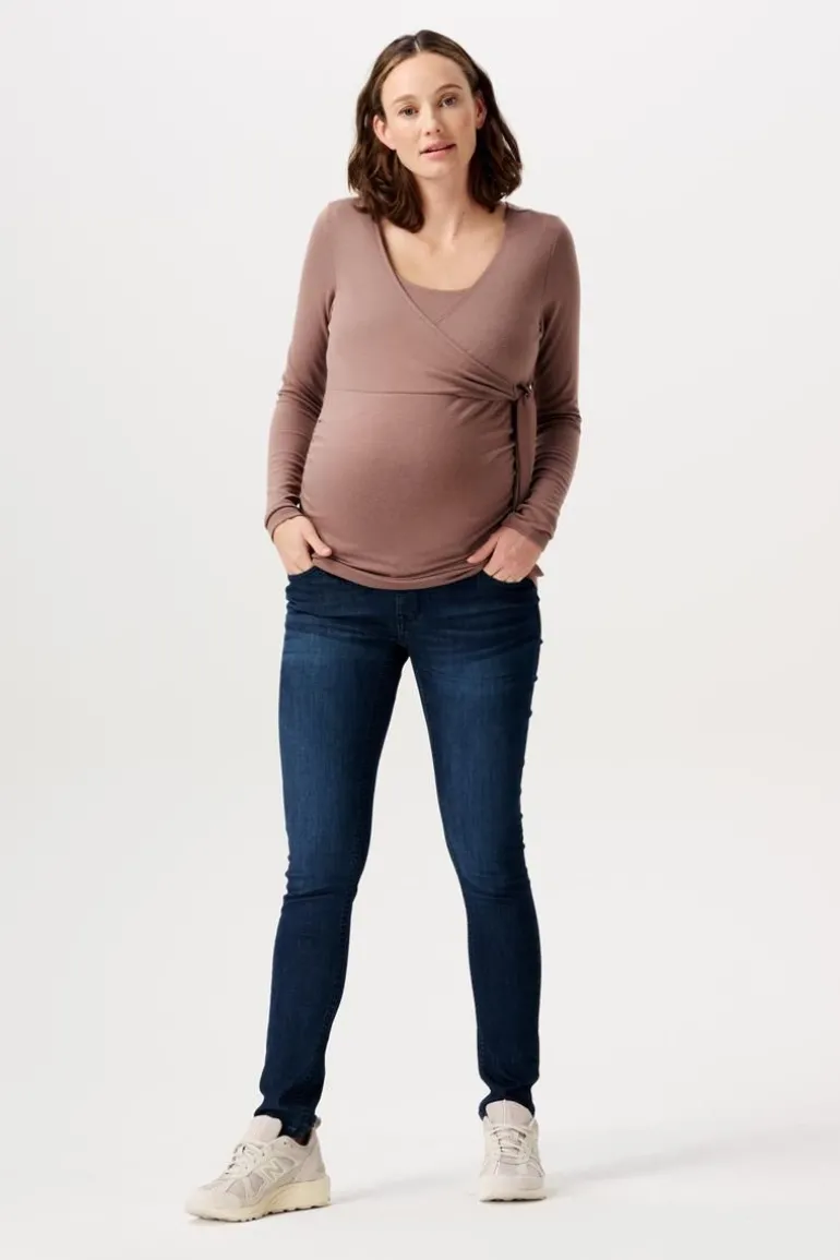skinny_jeans_avi__dark_bl_0.webp Noppies Jeans<Skinny Jeans Avi - Dark Blue