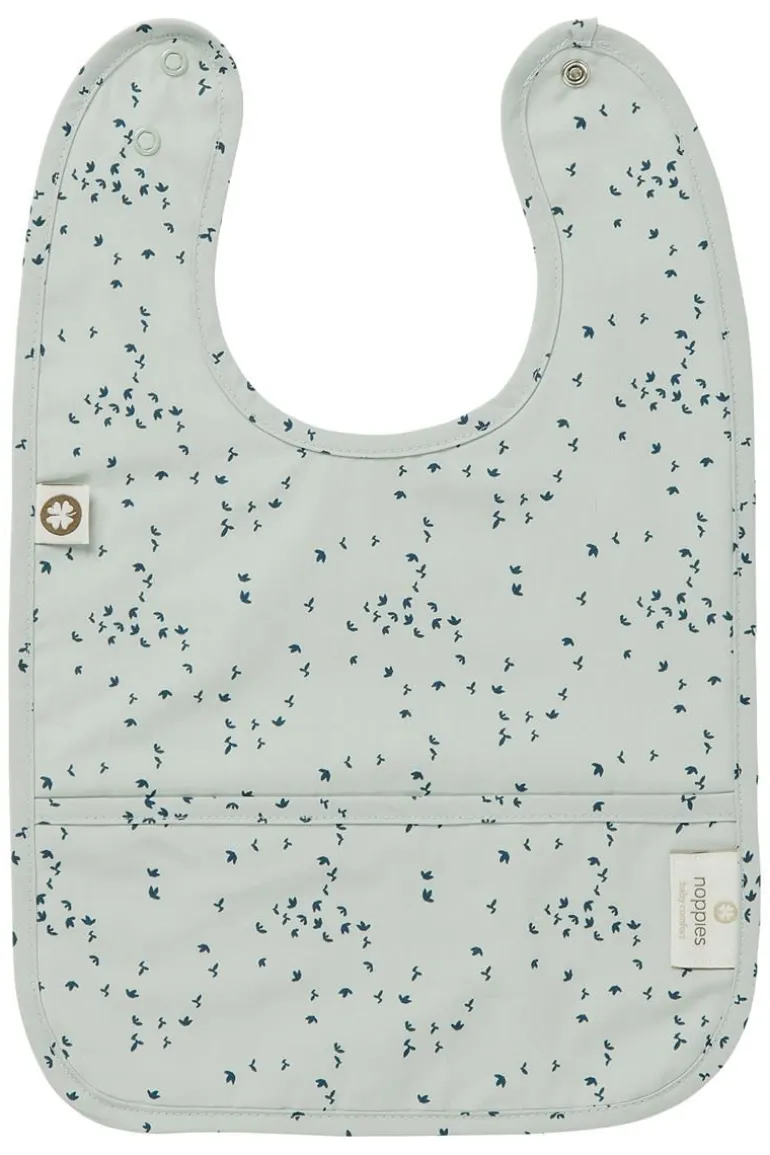 slabbetje_botanical_bib___3.webp Noppies Slabbetjes & Doekjes | Thuis<Slabbetje Botanical Bib - Puritan Gray