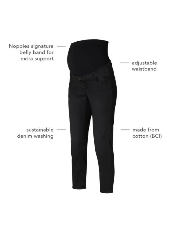 Noppies Jeans<Slim Jeans Mila 7/8 - Black Dark Wash