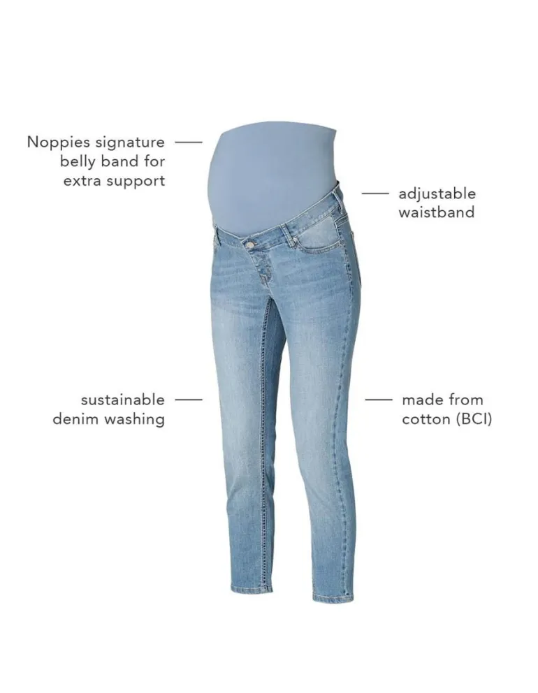 slim_jeans_mila___vintage_7.webp Noppies Jeans<Slim Jeans Mila 7/8 - Vintage Blue