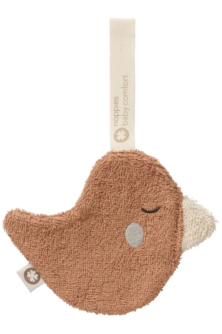 speendoekje_duck_pacifier_0-2.webp Noppies Slabbetjes & Doekjes | Thuis<Speendoekje Duck Pacifier Cloth - Indian Tan