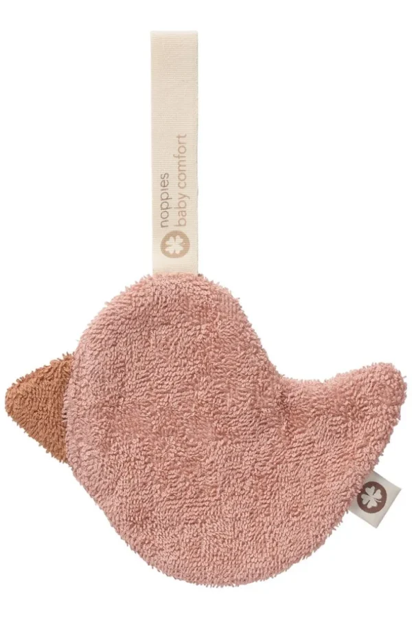 Noppies Slabbetjes & Doekjes | Thuis<Speendoekje Duck Pacifier Cloth - Misty Rose