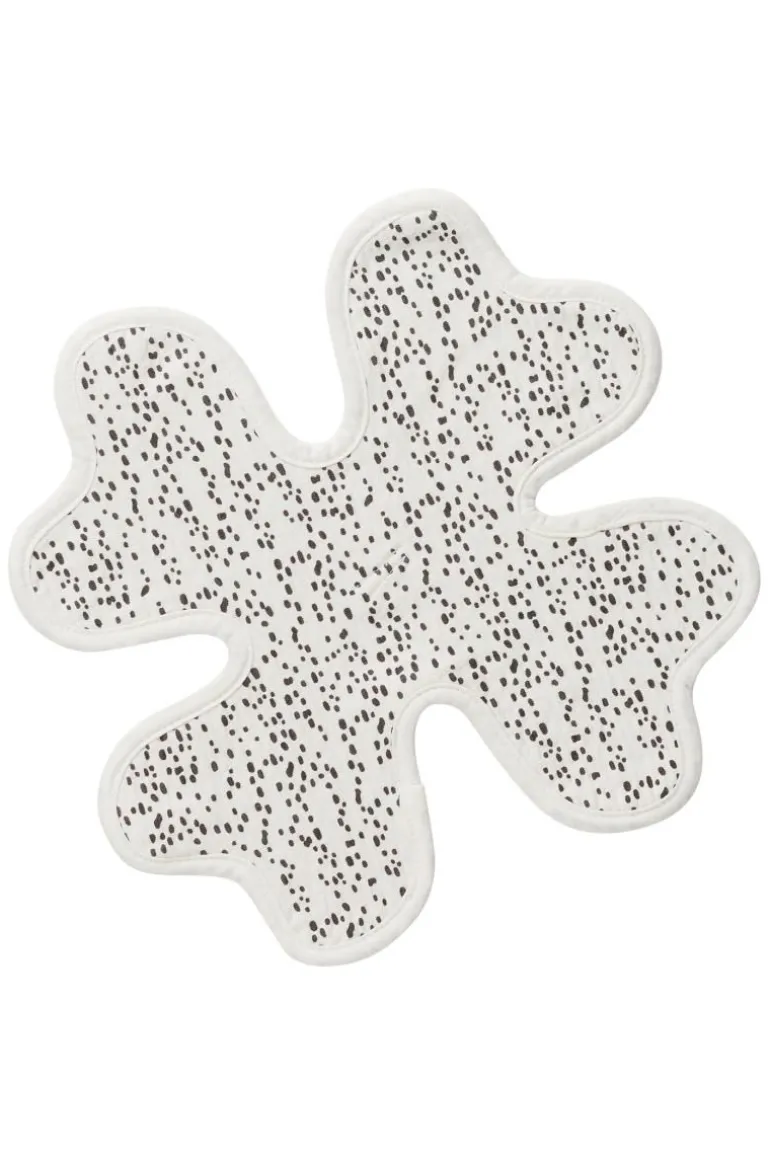 speendoekje_fancy_dot_clo_1-1.webp Noppies Slabbetjes & Doekjes | Thuis<Speendoekje Fancy Dot Clover Ø27 Cm - Brick Dust