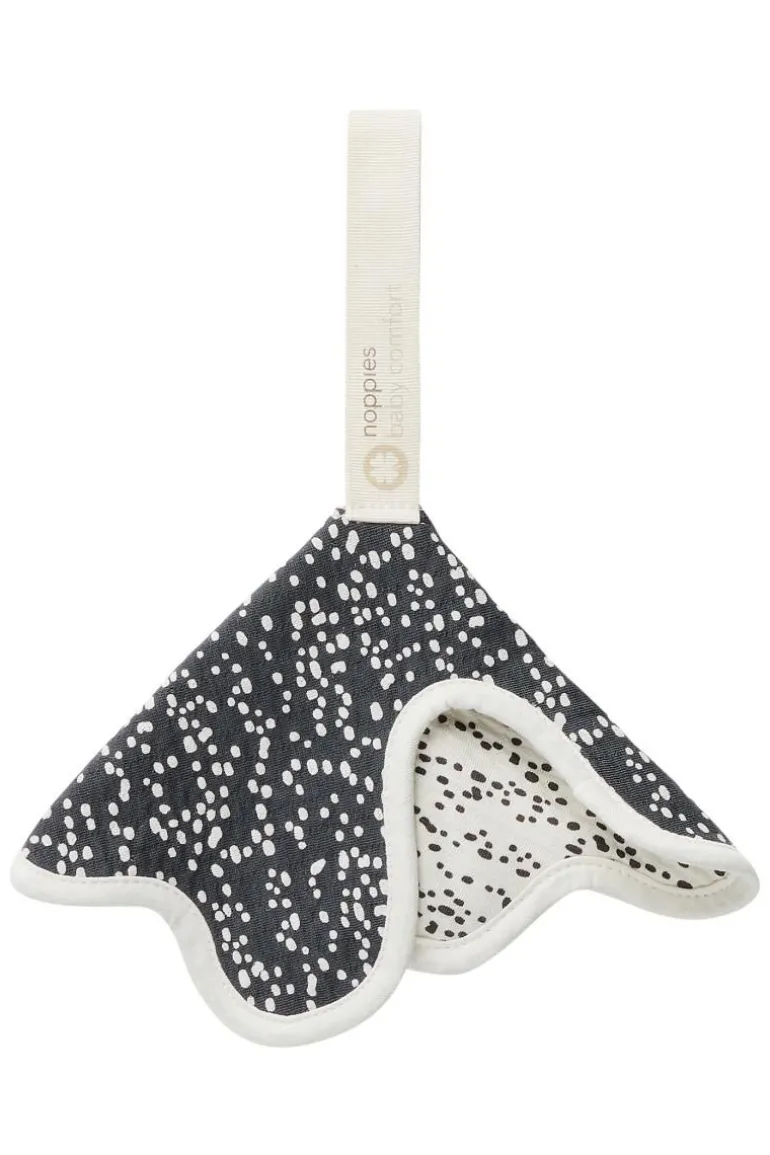 speendoekje_fancy_dot_clo_2.webp Noppies Slabbetjes & Doekjes | Thuis<Speendoekje Fancy Dot Clover Ø27 Cm - Forged Iron